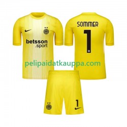 Inter Milan Yann Sommer 1 Maalivahdin Vieras Fanipelipaita (Lasten) 2025-2026 Lyhythihainen