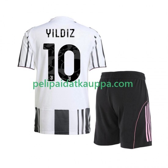 Juventus Kenan Yildiz 10 Koti Fanipelipaita (Lasten) 2025-2026 Lyhythihainen