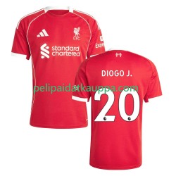 Liverpool Diogo Jota 20 Koti Fanipelipaita (Miehet) 2025-2026 Lyhythihainen
