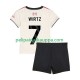 Liverpool Florian Wirtz 7 Vieras Fanipelipaita (Lasten) 2025-2026 Lyhythihainen