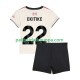 Liverpool Hugo Ekitike 22 Vieras Fanipelipaita (Lasten) 2025-2026 Lyhythihainen