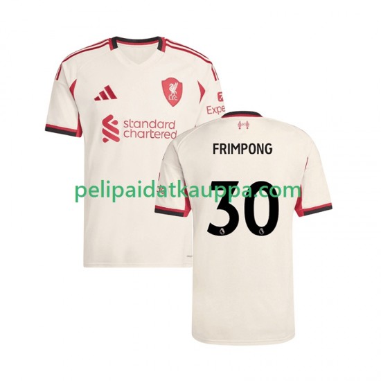 Liverpool Jeremie Frimpong 30 Vieras Fanipelipaita (Miehet) 2025-2026 Lyhythihainen Liverpool Jeremie Frimpong 30 Vieras Fanipelipaita (Miehet) 2025-2026 Lyhythihainen