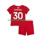 Liverpool Jeremie Frimpong 30 Koti Fanipelipaita (Lasten) 2025-2026 Lyhythihainen