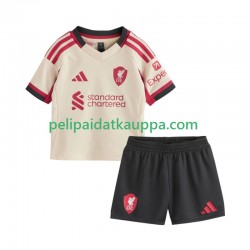 Liverpool Vieras Fanipelipaita (Lasten) 2025-2026 Lyhythihainen