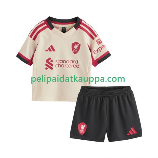 Liverpool Vieras Fanipelipaita (Lasten) 2025-2026 Lyhythihainen