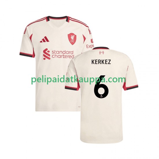Liverpool Milos Kerkez 6 Vieras Fanipelipaita (Miehet) 2025-2026 Lyhythihainen
