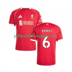 Liverpool Milos Kerkez 6 Koti Fanipelipaita (Miehet) 2025-2026 Lyhythihainen
