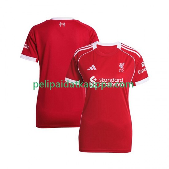 Liverpool Koti Fanipelipaita (Naiset) 2025-2026 Lyhythihainen