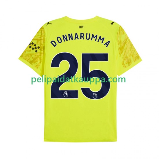 Manchester City Gianluigi Donnarumma 25 Maalivahdin Kolmas Fanipelipaita (Miehet) 2025-2026 Lyhythihainen