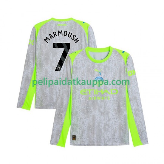 Manchester City Omar Marmoush 7 Kolmas Fanipelipaita (Miehet) 2025-2026 Pitkähihainen