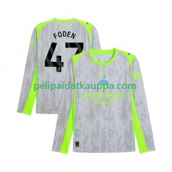 Manchester City Phil Foden 47 Kolmas Fanipelipaita (Miehet) 2025-2026 Pitkähihainen