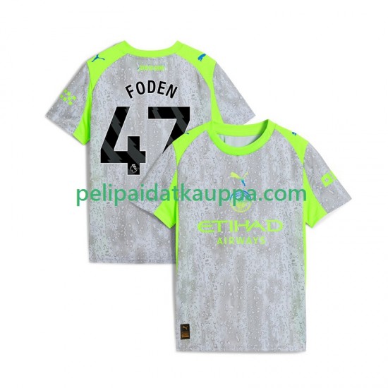 Manchester City Phil Foden 47 Kolmas Fanipelipaita (Miehet) 2025-2026 Lyhythihainen