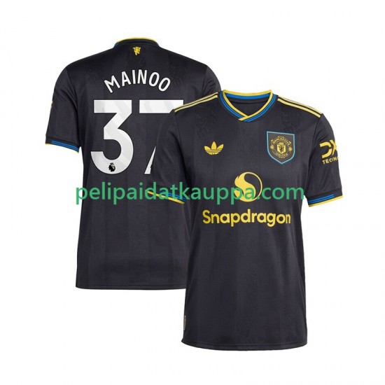Manchester United Kobbie Mainoo 37 Kolmas Fanipelipaita (Miehet) 2025-2026 Lyhythihainen