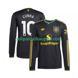 Manchester United Matheus Cunha 10 Kolmas Fanipelipaita (Miehet) 2025-2026 Pitkähihainen