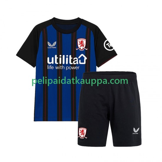 Middlesbrough Vieras Fanipelipaita (Lasten) 2025-2026 Lyhythihainen