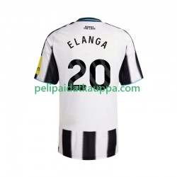 Newcastle United Elanga 20 Koti Fanipelipaita (Miehet) 2025-2026 Lyhythihainen