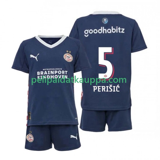 PSV Eindhoven Ivan Perisic 5 Vieras Fanipelipaita (Lasten) 2025-2026 Lyhythihainen