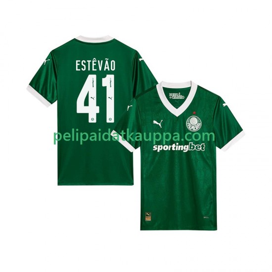 Palmeiras Estevao 41 Koti Fanipelipaita (Miehet) 2025-2026 Lyhythihainen