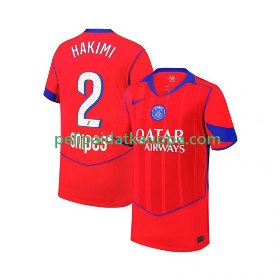 Paris Saint-Germain Achraf Hakimi 2 Kolmas Fanipelipaita (Miehet) 2025-2026 Lyhythihainen