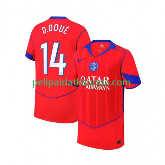 Paris Saint-Germain Desire Doue 14 Kolmas Fanipelipaita (Miehet) 2025-2026 Lyhythihainen Paris Saint-Germain Desire Doue 14 Kolmas Fanipelipaita (Miehet) 2025-2026 Lyhythihainen