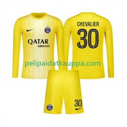 Paris Saint-Germain Lucas Chevalier 30 Maalivahdin Kolmas Fanipelipaita (Lasten) 2025-2026 Pitkähihainen