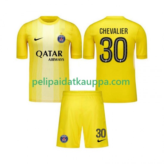 Paris Saint-Germain Lucas Chevalier 30 Maalivahdin Kolmas Fanipelipaita (Lasten) 2025-2026 Lyhythihainen