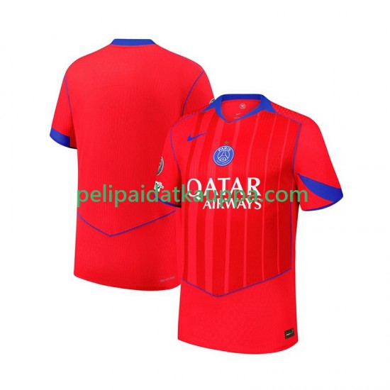 Paris Saint-Germain Kolmas Fanipelipaita (Miehet) 2025-2026 Lyhythihainen Paris Saint-Germain Kolmas Fanipelipaita (Miehet) 2025-2026 Lyhythihainen