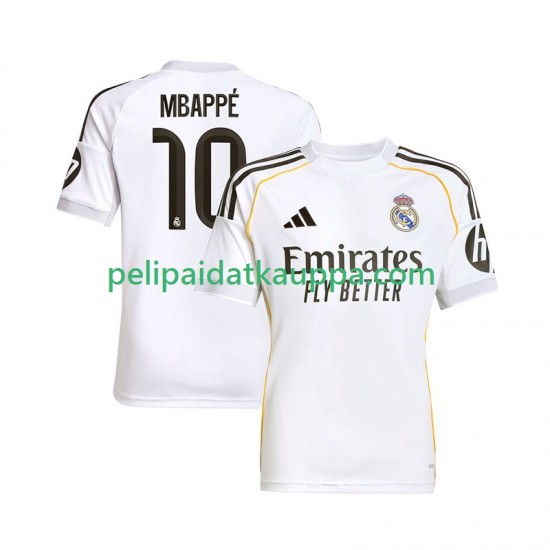 Real Madrid Mbappé Kylian 10 Koti Fanipelipaita (Miehet) 2025-2026 Lyhythihainen