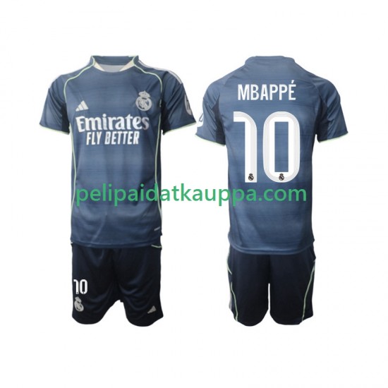Real Madrid Mbappé Kylian 10 Vieras Fanipelipaita (Lasten) 2025-2026 Lyhythihainen