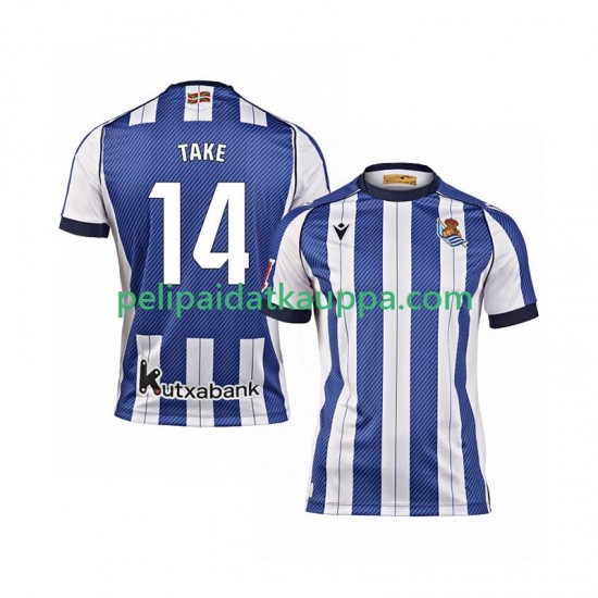 Yhdysvallat Real Sociedad Takef Kubo 14 Koti Fanipelipaita (Miehet) 2025-2026 Lyhythihainen
