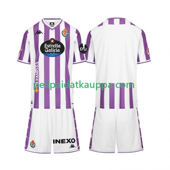 Real Valladolid Koti Fanipelipaita (Lasten) 2025-2026 Lyhythihainen