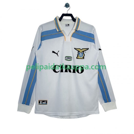 SS Lazio 2000 Retro Vieras Fanipelipaita (Miehet) 1999 Pitkähihainen