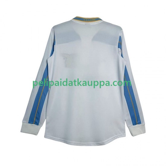 SS Lazio 2000 Retro Vieras Fanipelipaita (Miehet) 1999 Pitkähihainen