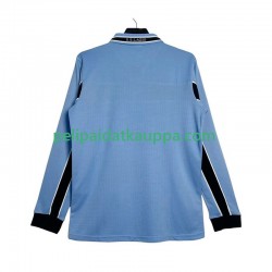 SS Lazio Retro Koti Fanipelipaita (Miehet) 1998 1999 Pitkähihainen