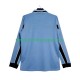 SS Lazio Retro Koti Fanipelipaita (Miehet) 1998 1999 Pitkähihainen