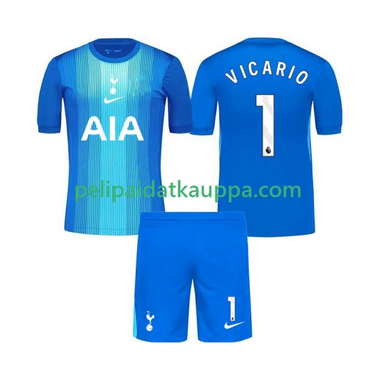 Tottenham Hotspur Guglielmo Vicario 1 Maalivahdin Vieras Fanipelipaita (Lasten) 2025-2026 Lyhythihainen