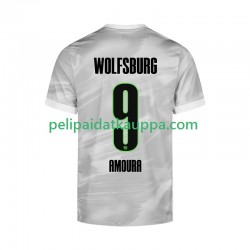 VfL Wolfsburg Mohamed Amoura 9 Vieras Fanipelipaita (Miehet) 2025-2026 Lyhythihainen