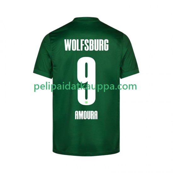 VfL Wolfsburg Mohamed Amoura 9 Koti Fanipelipaita (Miehet) 2025-2026 Lyhythihainen