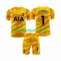 Tottenham Hotspur Oranssi Hugo Maalivahdin Vieras Fanipelipaita (Lasten) 2023-2024 Lyhythihainen