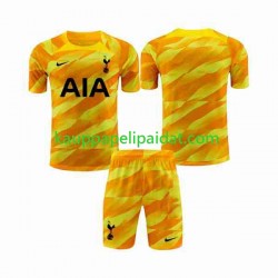 Tottenham Hotspur Oranssi Maalivahdin Vieras Fanipelipaita (Lasten) 2023-2024 Lyhythihainen