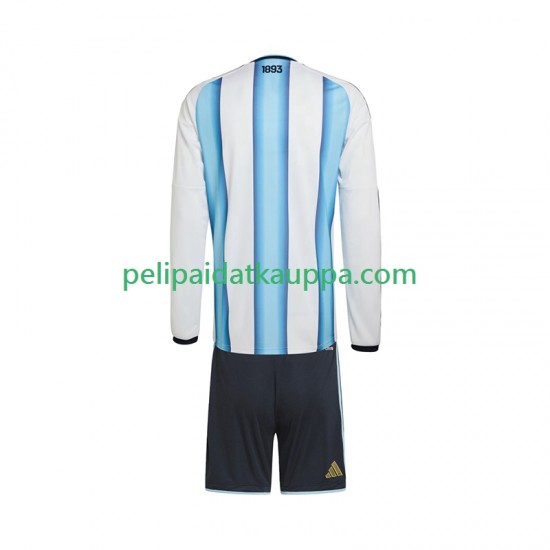 Argentiina Koti Fanipelipaita (Lasten) World Cup 2026 Pitkähihainen