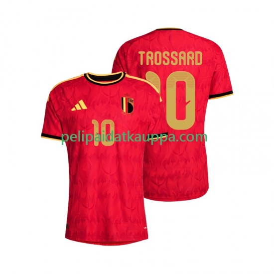 Belgia Leandro Trossard 10 Koti Fanipelipaita (Miehet) World Cup 2026 Lyhythihainen