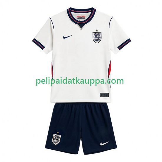 Englanti Koti Fanipelipaita (Lasten) World Cup 2026 Lyhythihainen