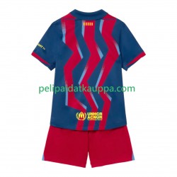 FC Barcelona Neljäs Fanipelipaita (Lasten) 2025-2026 Lyhythihainen