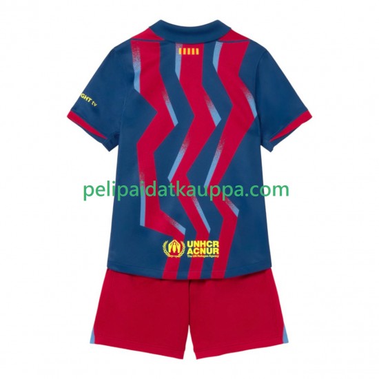 FC Barcelona Neljäs Fanipelipaita (Lasten) 2025-2026 Lyhythihainen
