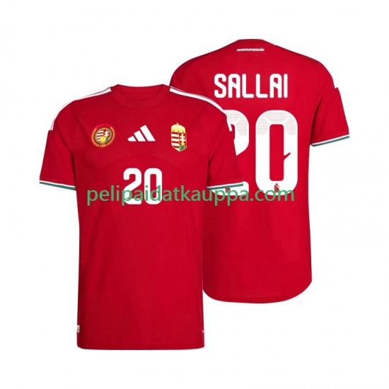Unkari Sallai 20 Koti Fanipelipaita (Miehet) World Cup 2026 Lyhythihainen
