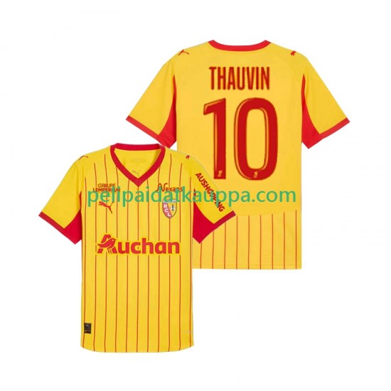 RC Lens Florian Thauvin 10 Koti Fanipelipaita (Miehet) 2025-2026 Lyhythihainen