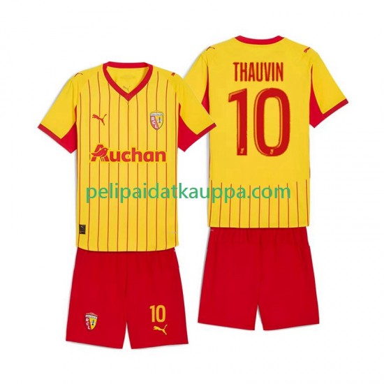 RC Lens Florian Thauvin 10 Koti Fanipelipaita (Lasten) 2025-2026 Lyhythihainen