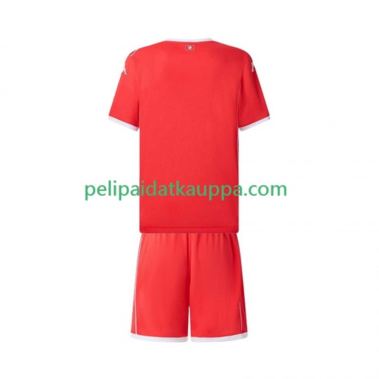 Tunisia Koti Fanipelipaita (Lasten) 2025 Lyhythihainen