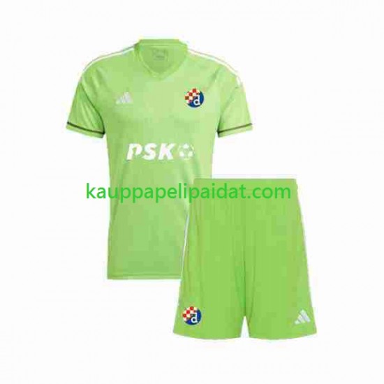 Dinamo Zagreb Maalivahdin Koti Fanipelipaita (Lasten) 2023-2024 Lyhythihainen
